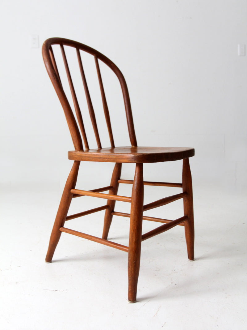 antique spindle back chair