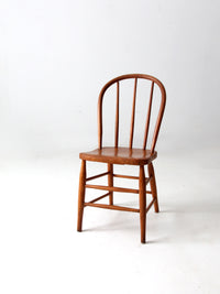 antique farmhouse spindle back chair