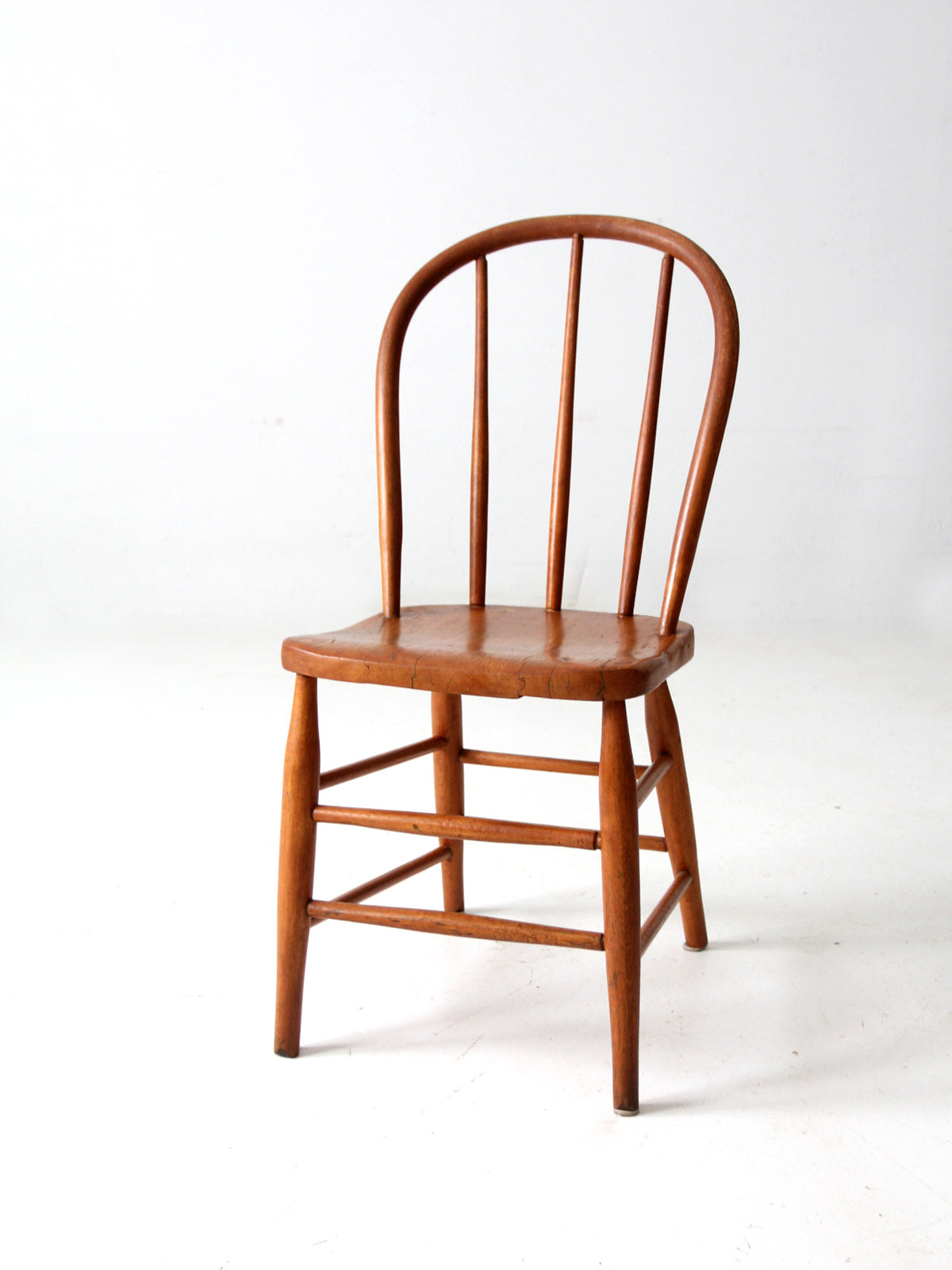 antique farmhouse spindle back chair