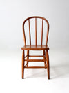 antique farmhouse spindle back chair