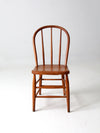 antique farmhouse spindle back chair