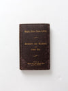 antique Elliman's Embrocation Accidents & Ailments First Aid 3rd Edition 1902