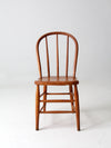 antique farmhouse spindle back chair