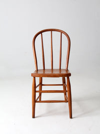 antique farmhouse spindle back chair