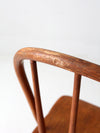 antique farmhouse spindle back chair