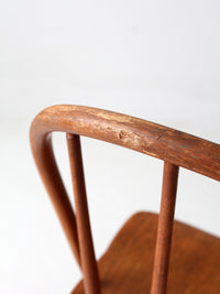 antique farmhouse spindle back chair