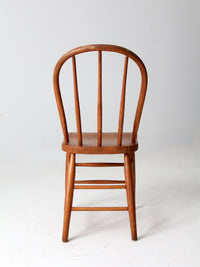 antique farmhouse spindle back chair