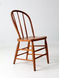 antique farmhouse spindle back chair