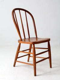 antique farmhouse spindle back chair