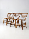 antique stencil back chairs set of 4