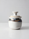 vintage Klind Pottery jar