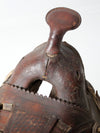 vintage western saddle