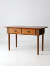 antique wooden work table