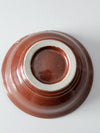 vintage studio pottery bowl