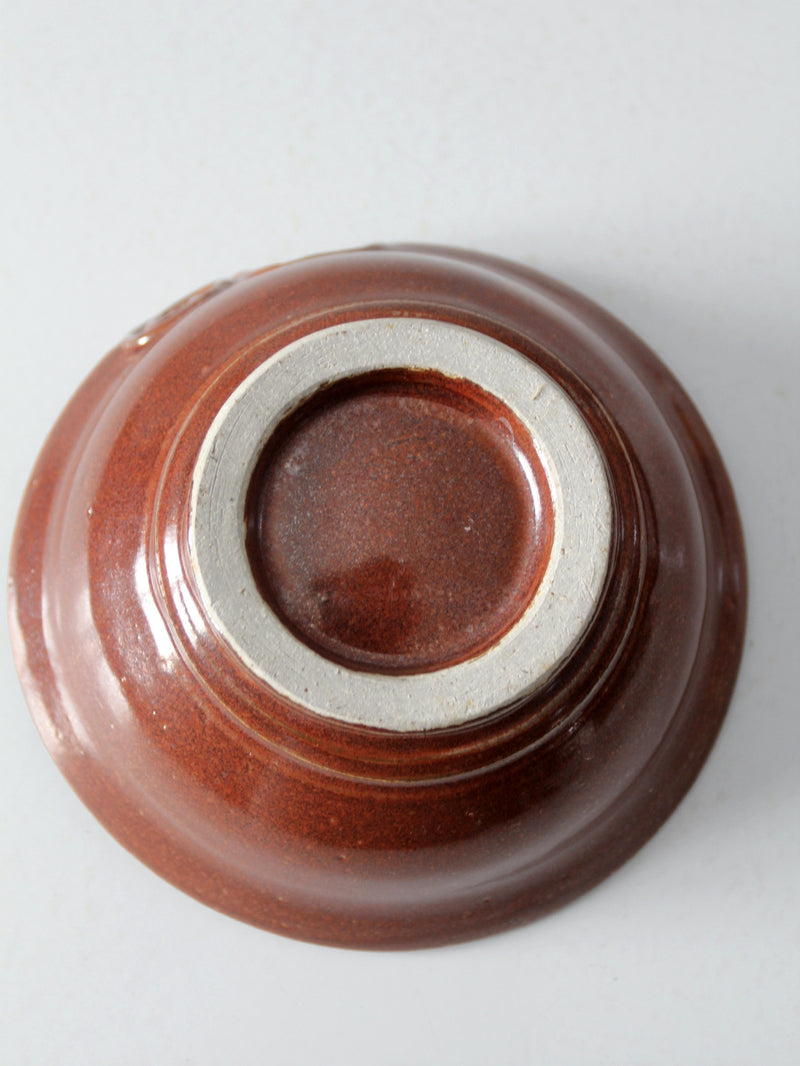 vintage studio pottery bowl