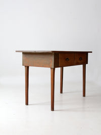 antique wooden work table