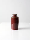 vintage studio pottery vase