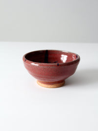 vintage studio pottery bowl