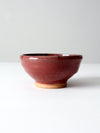 vintage studio pottery bowl