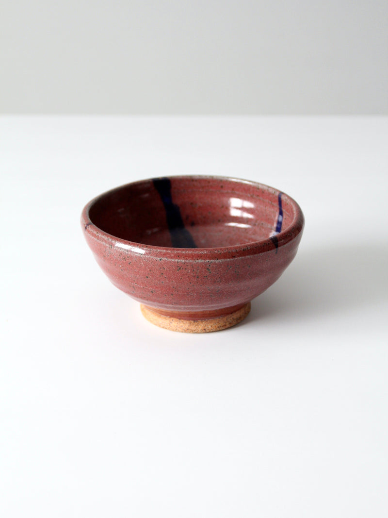 vintage studio pottery bowl