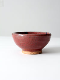 vintage studio pottery bowl