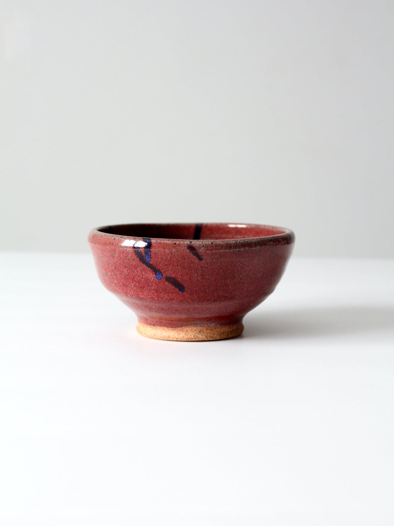 vintage studio pottery bowl