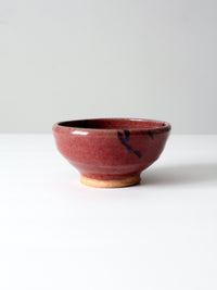 vintage studio pottery bowl