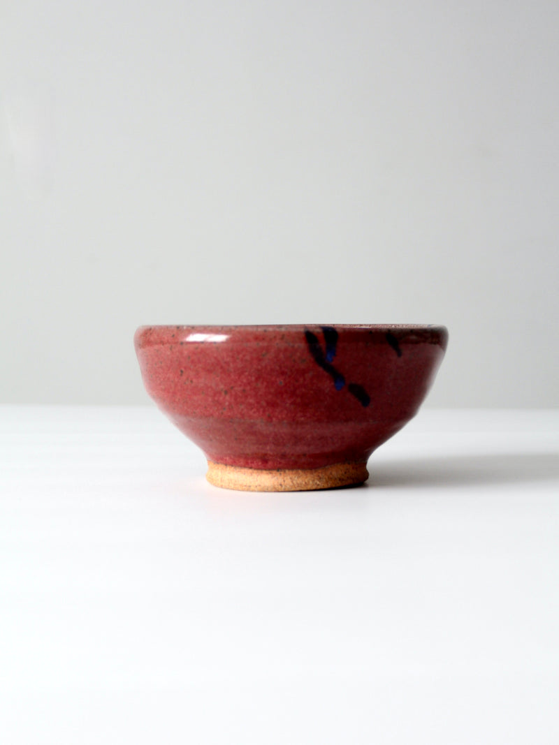 vintage studio pottery bowl