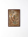 vintage Chinese plaster painting