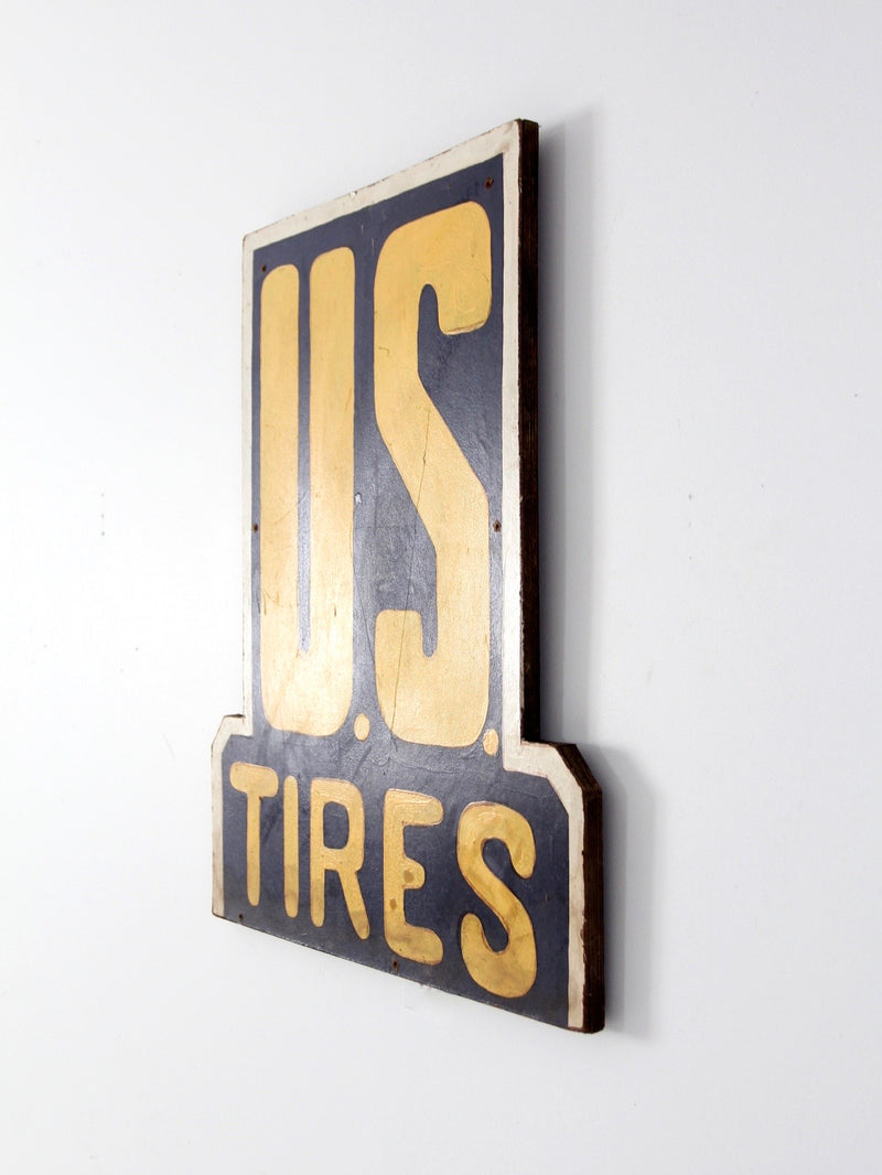 vintage U.S. Tires sign
