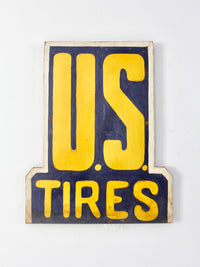vintage U.S. Tires sign