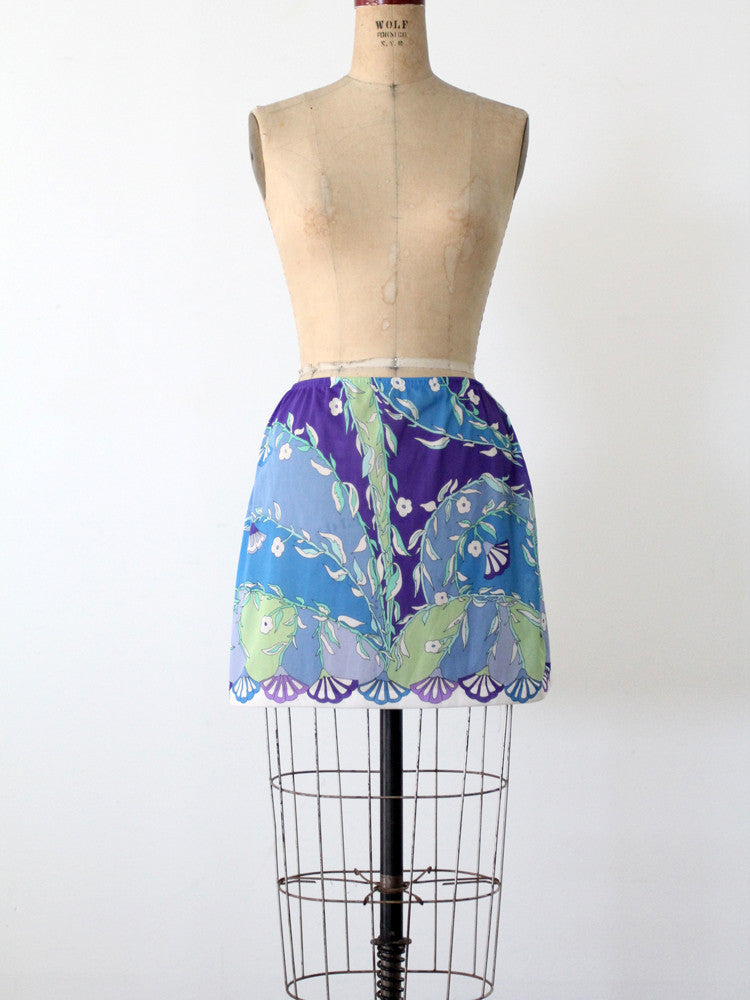 vintage エミリオプッチ キャミソール　60s 70s vintage 60s Emilio Pucci for Form Fit Rogers half slip – 86 Vintage