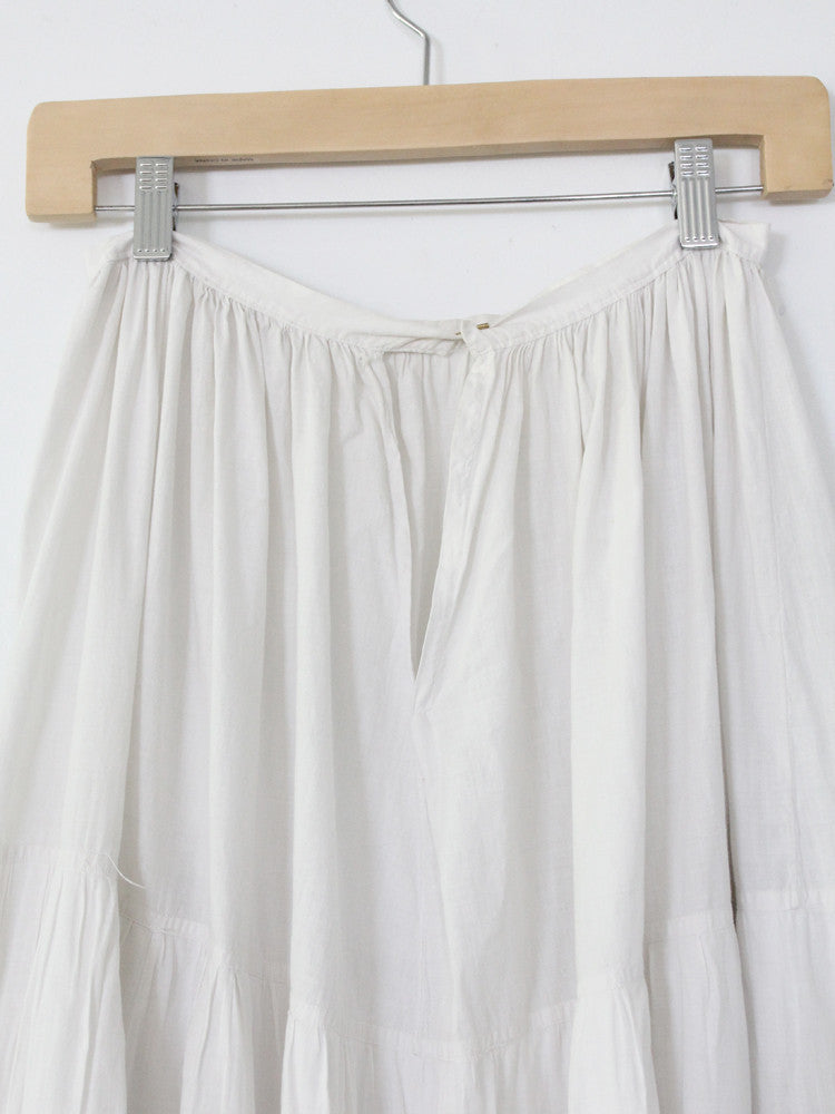 Victorian petticoat skirt