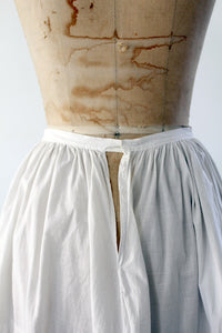 Victorian petticoat skirt