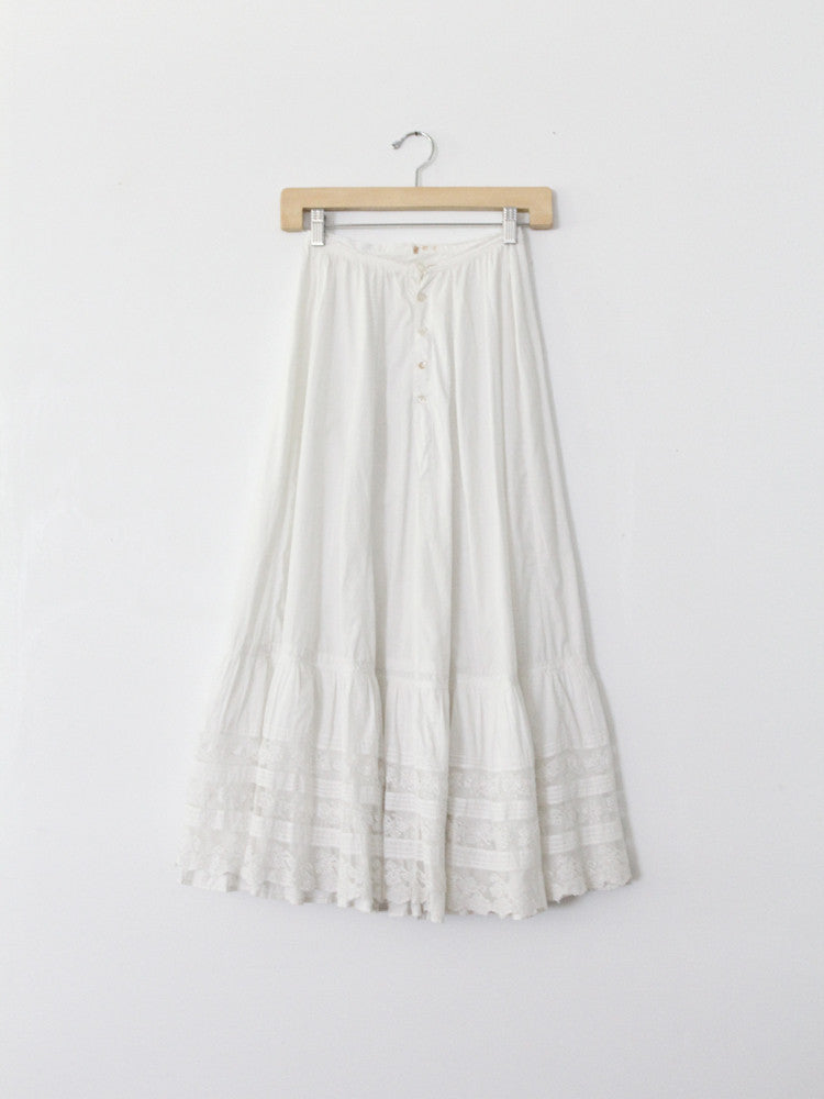 antique petticoat