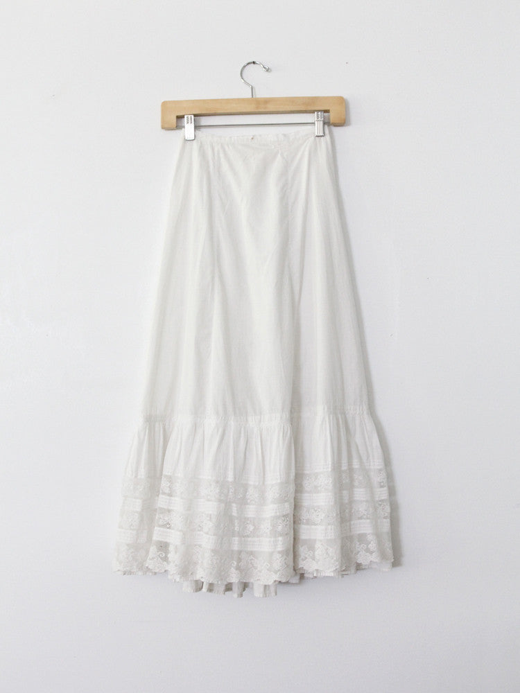 antique petticoat