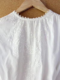 Edwardian embroidered blouse