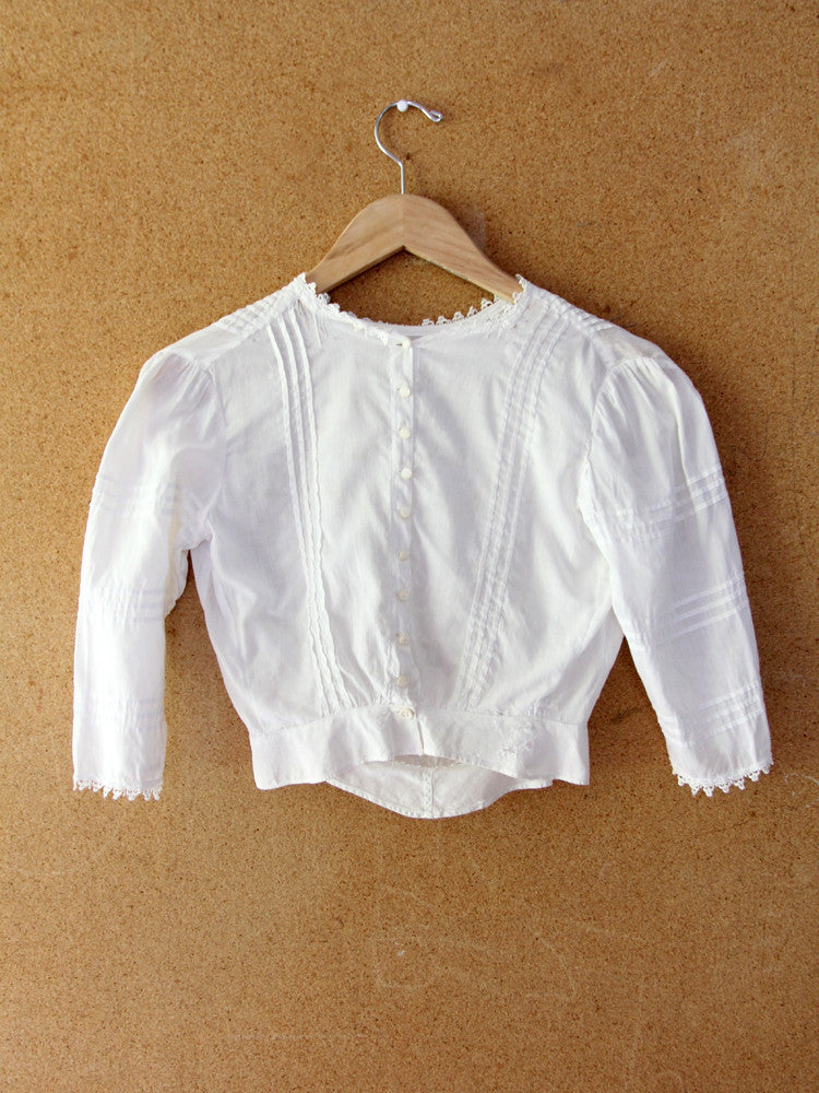 Edwardian embroidered blouse