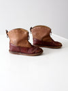 vintage brown cowwboy boots