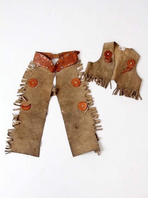 vintage kids western outfit