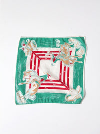 vintage children's western hankie