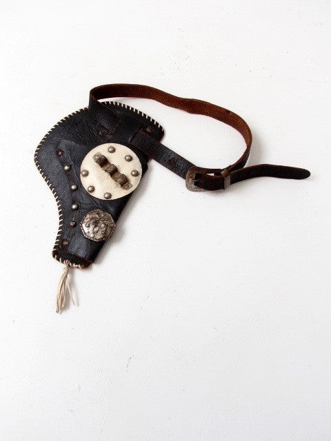 vintage children's holster with belt