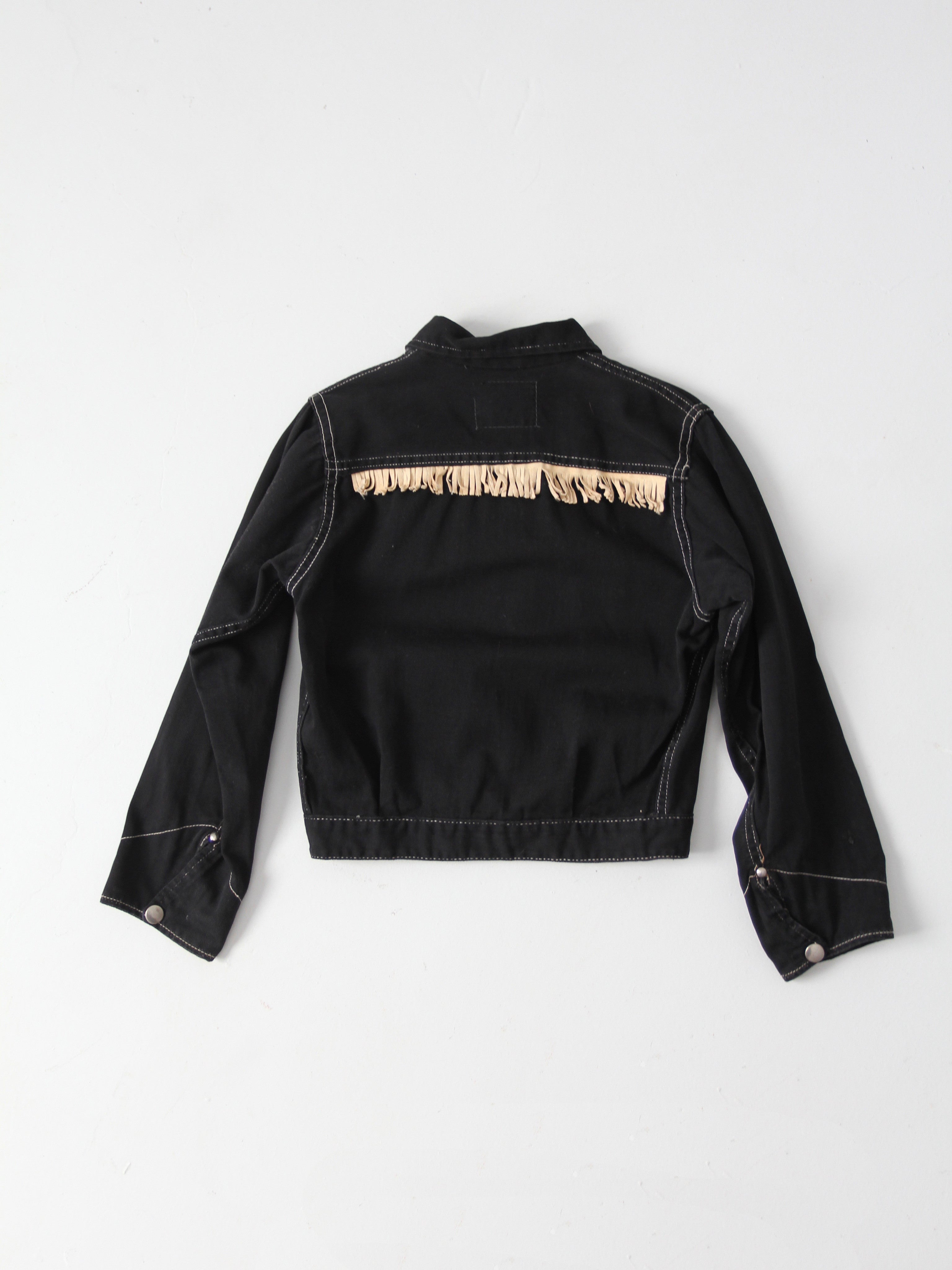vintage children's western denim jacket – 86 Vintage
