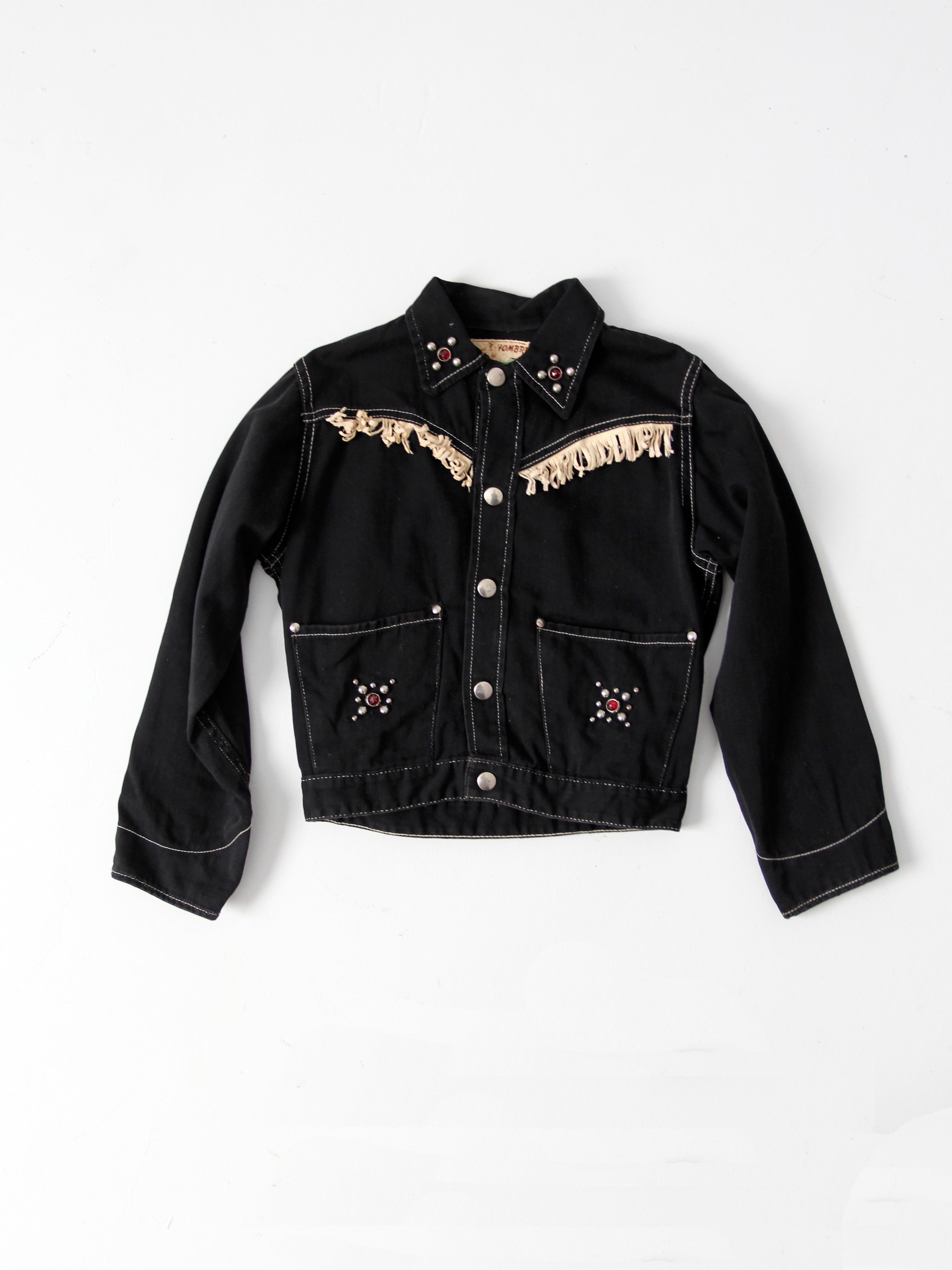 vintage children's western denim jacket – 86 Vintage