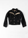 vintage children's western denim jacket