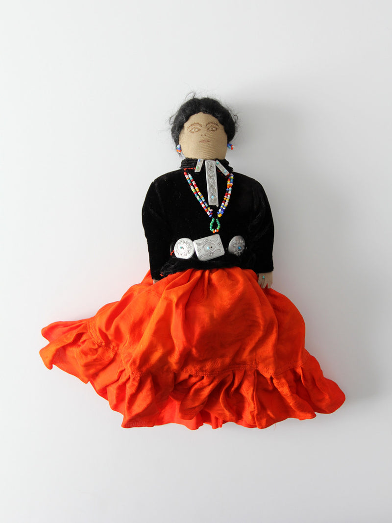 vintage Native American doll