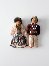 Native American doll pair