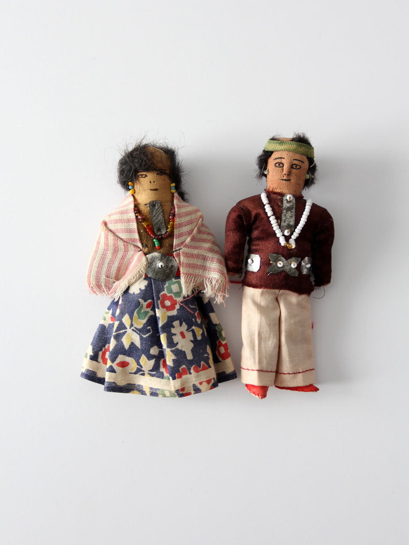 Native American doll pair