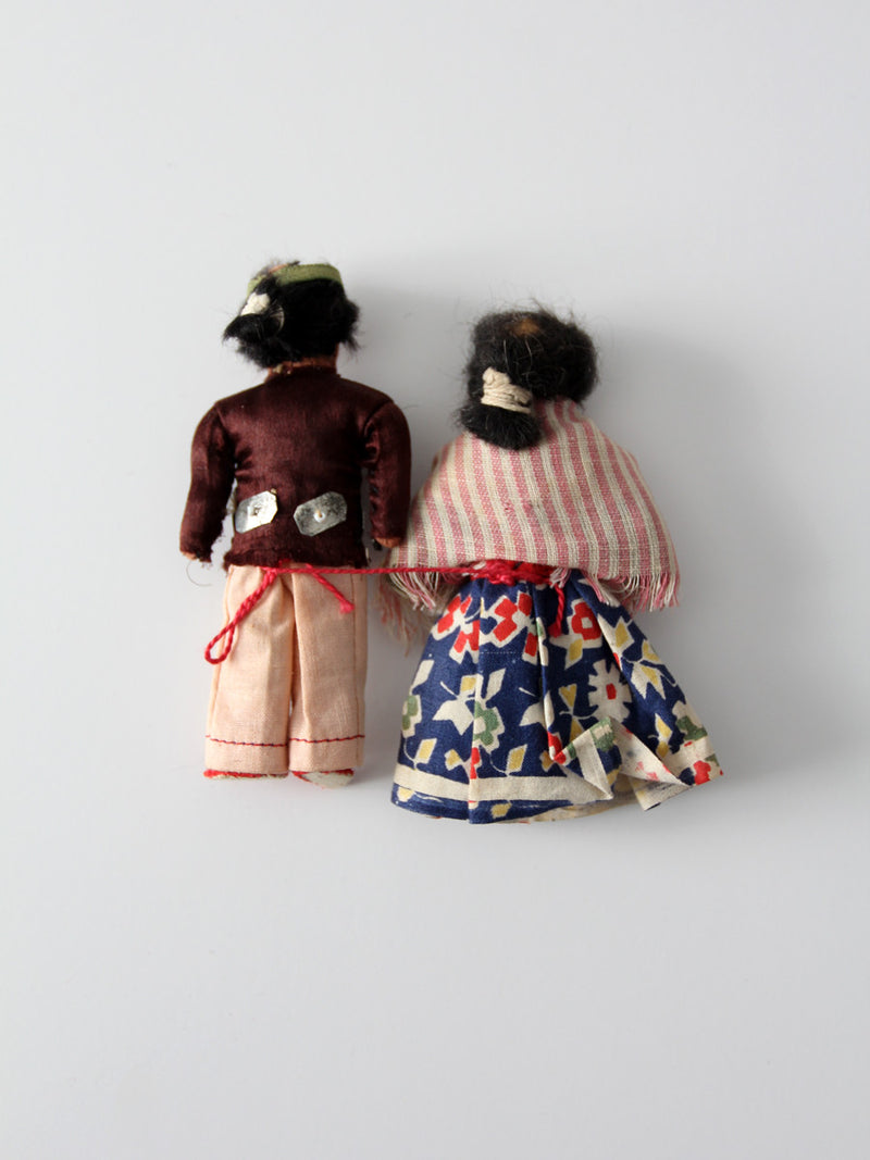 Native American doll pair