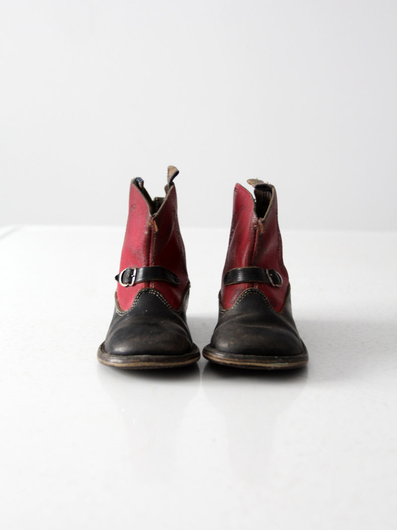 vintage 50s children's western boots